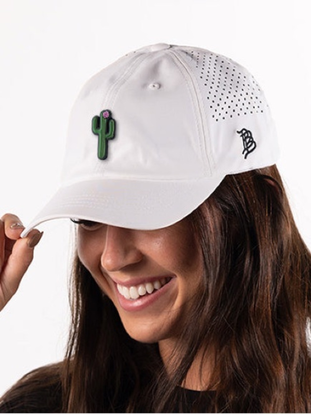 Branded Bills Cactus Rose PVC Performance Dad Hat